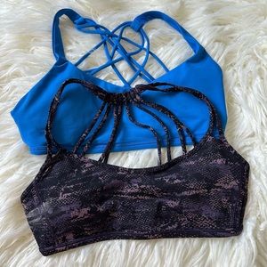Free to be Serena Lululemon Sports Bra Size 6 & 8